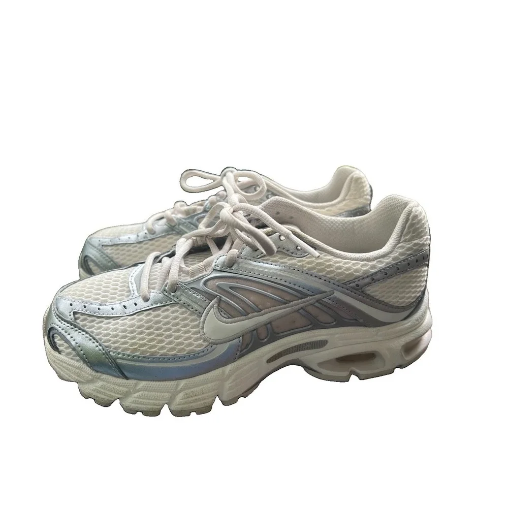 Nike V2K Run Premium Women Size 8 Light Bone Viotech Running shoes Low top
